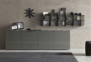 buffet contemporain / en bois / en bois laqué