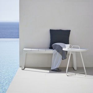banc de jardin contemporain