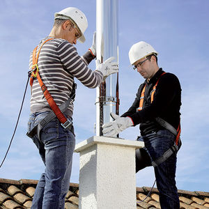 conduit de fumée en métal