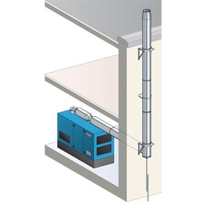 conduit de fumée en inox