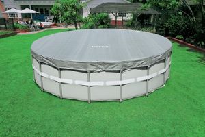 couverture de piscine de sécurité