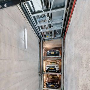 système de stationnement avec plate-forme