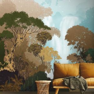 papier peint design biophilique