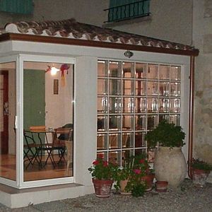 brique de verre rectangulaire