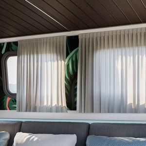 rail à rideaux fixation plafond 1