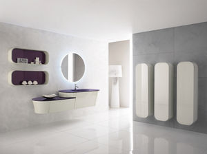 salle de bain contemporaine / en céramique