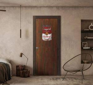 porte couleur corten