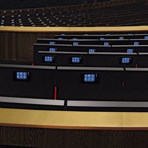 fauteuil d'auditorium contemporain