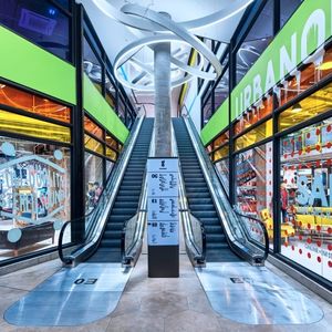 escalator pour centre commercial