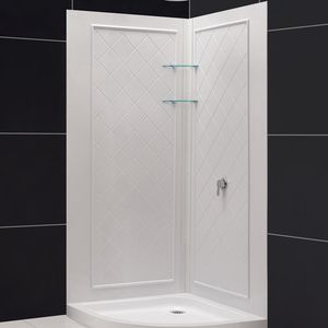 douche fibre de verre