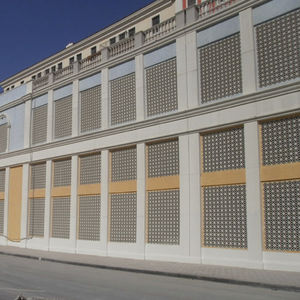 brise-soleil en terracotta