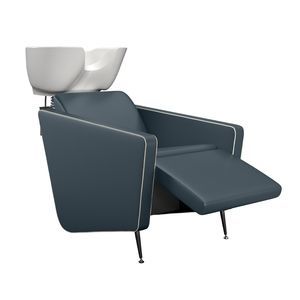 bac à shampoing avec repose-pieds 1