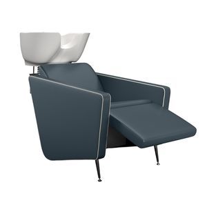 bac à shampoing avec repose-pieds 1