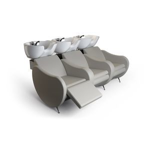 bac à shampoing avec repose-pieds 1