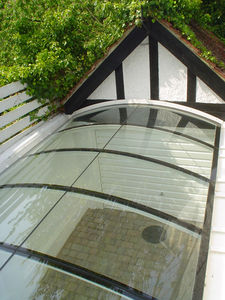 toit vitré structure en verre 1