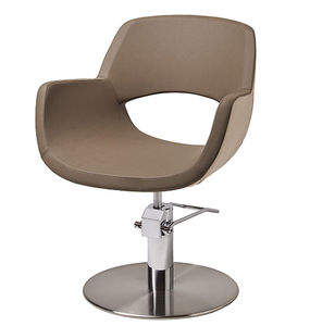 fauteuil de coiffure en cuir