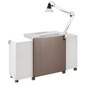 table de manucure avec aspirateur
