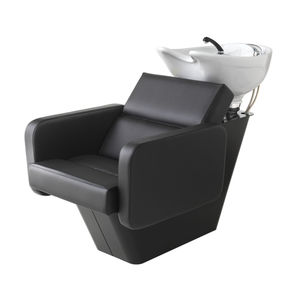 bac à shampoing en cuir