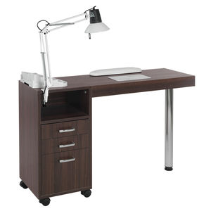 table de manucure avec aspirateur