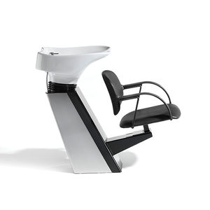 bac à shampoing en simili cuir