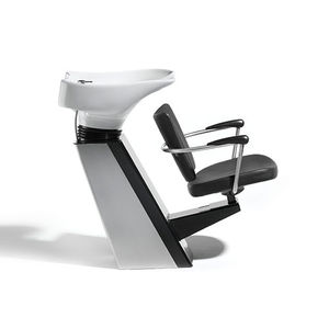 bac à shampoing en simili cuir