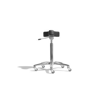 tabouret de travail avec piètement en métal