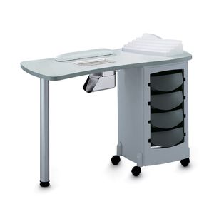 table de manucure avec aspirateur