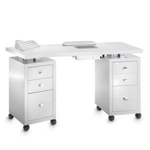 table de manucure avec aspirateur