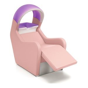 bac à shampoing avec repose-pieds 1