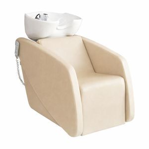bac à shampoing avec repose-pieds 1