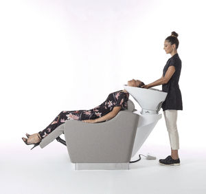 bac à shampoing avec repose-pieds 1