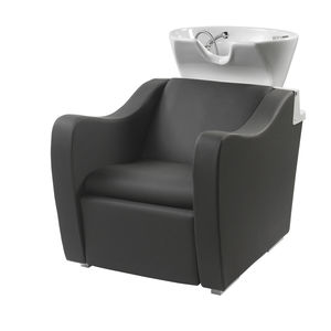 bac à shampoing en simili cuir