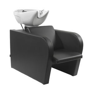 bac à shampoing en simili cuir