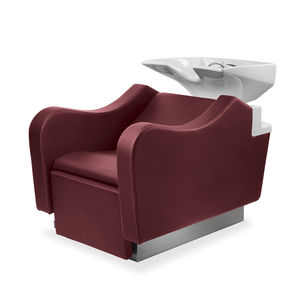 bac à shampoing en simili cuir