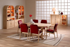 ensemble table et chaises contemporain