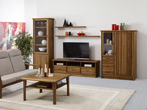ensemble TV mural design scandinave