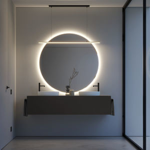 miroir de salle de bain mural