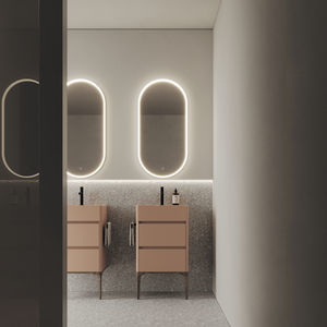 miroir de salle de bain mural