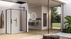 cabine de douche en aluminium