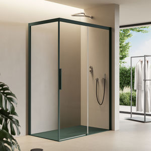 cabine de douche en aluminium