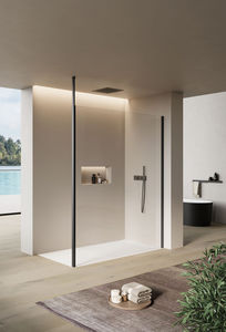cabine de douche à l'italienne