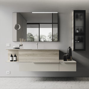 meuble de salle de bain avec éclairage intégré 1