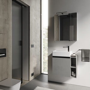 meuble de salle de bain avec éclairage intégré 1