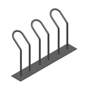 range-vélo en acier / en acier galvanisé / en inox / en acier zingué