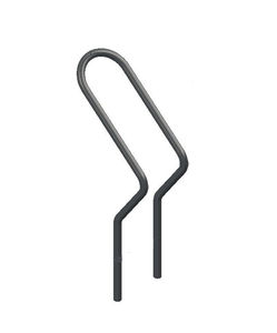 range-vélo en acier / en acier galvanisé / en inox / en acier inoxydable poli