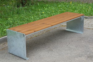 banc public contemporain