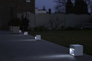 borne d'éclairage urbaine