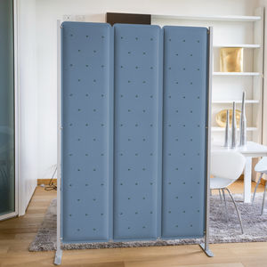 séparateur de bureau au sol / en fibre de polyester / insonorisé