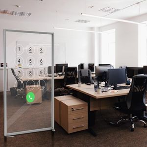 séparateur d'espace en aluminium
