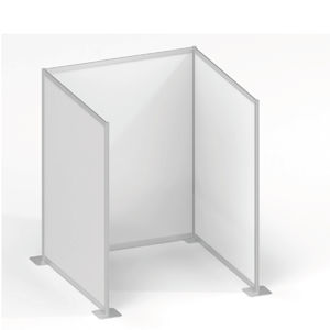 séparateur d'espace en aluminium